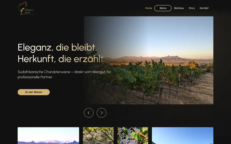 Website FS Wine